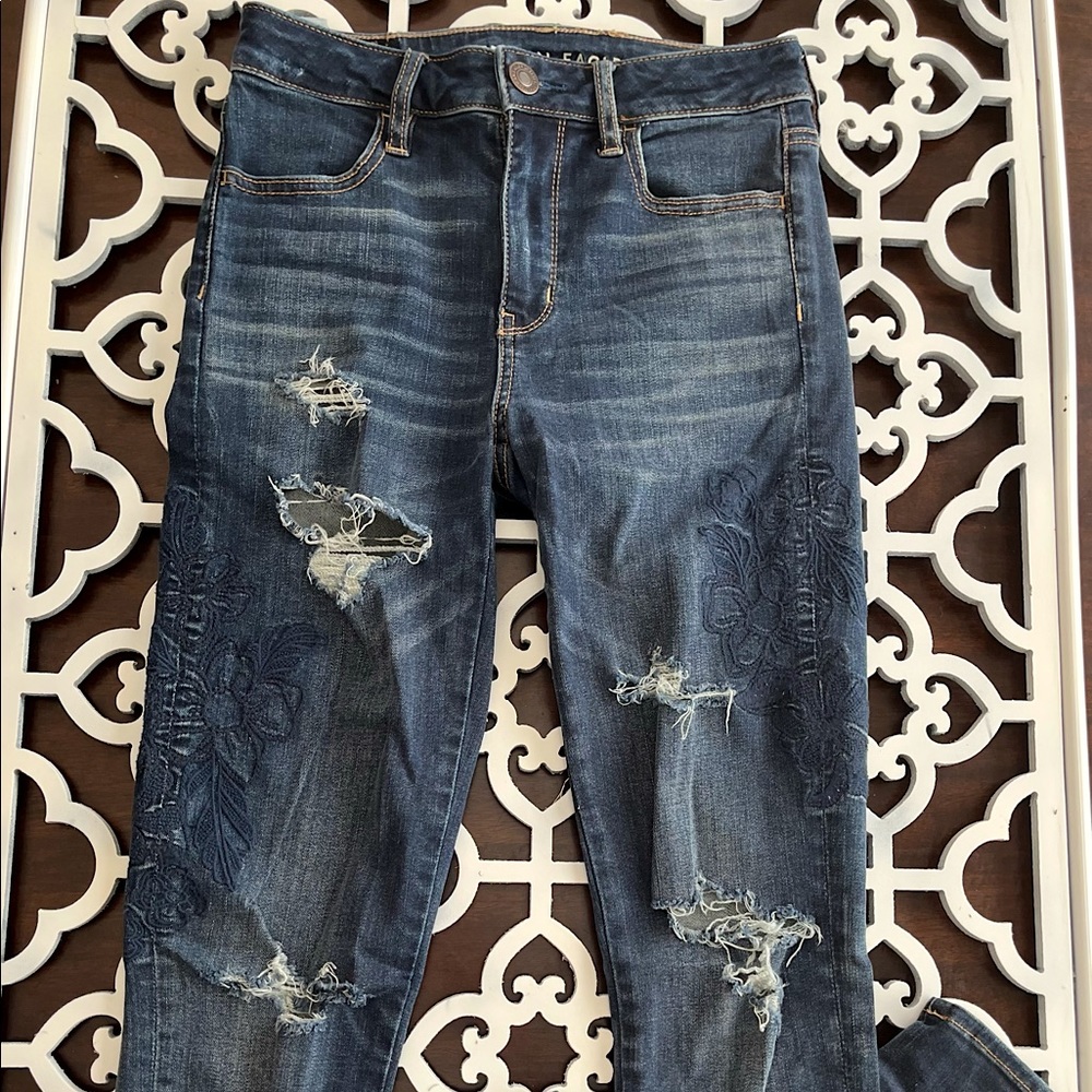American Eagle super stretch (HI-RISE Jeggings) us size 4 regular